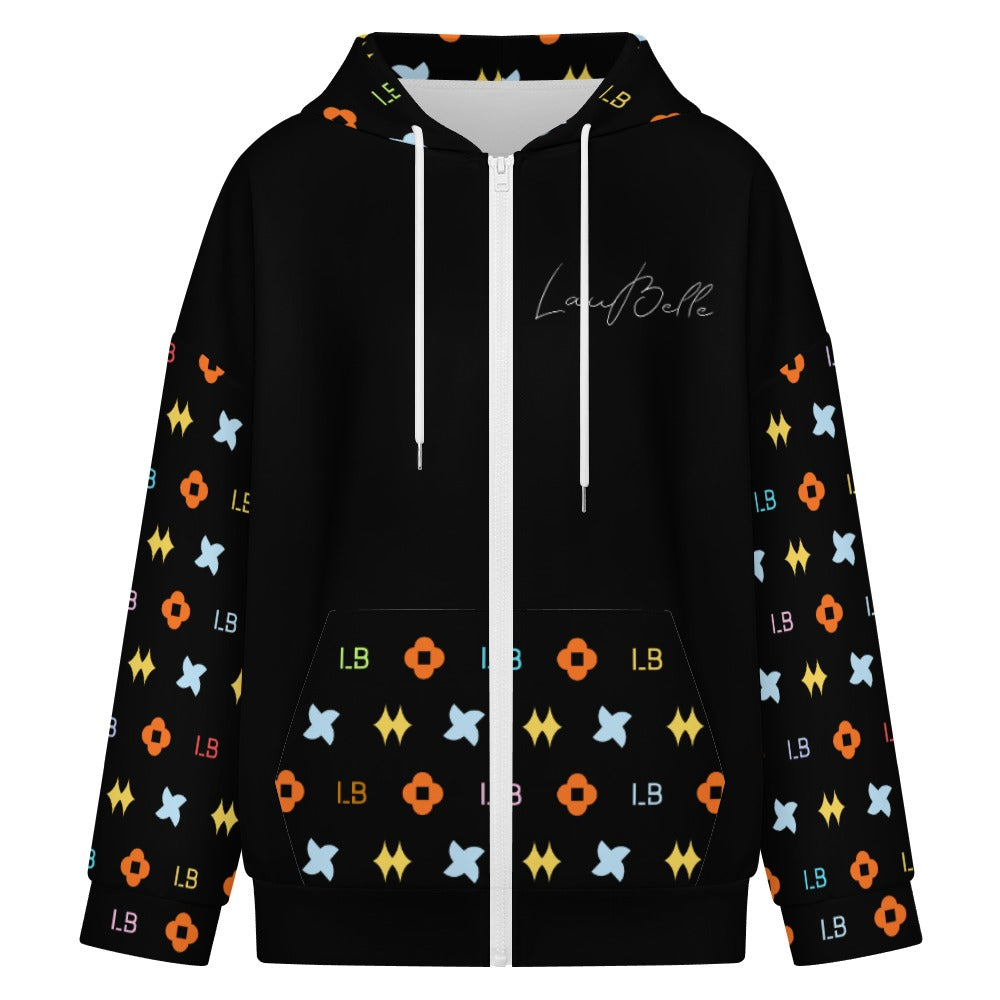 LauBelle Performance Moisture-Wicking Full-Zip Vest Hoodie